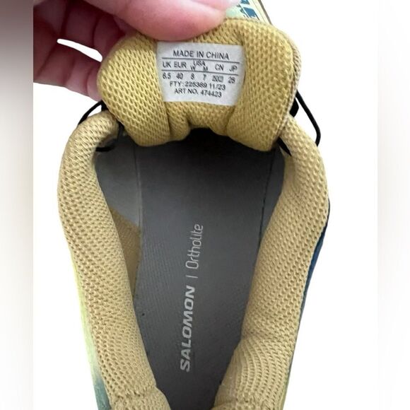 Salomon MULTICOLOUR Sports shoes ‘XT-4 OG AURORA BOREALIS’, transparent yellow - Picture 2 of 5